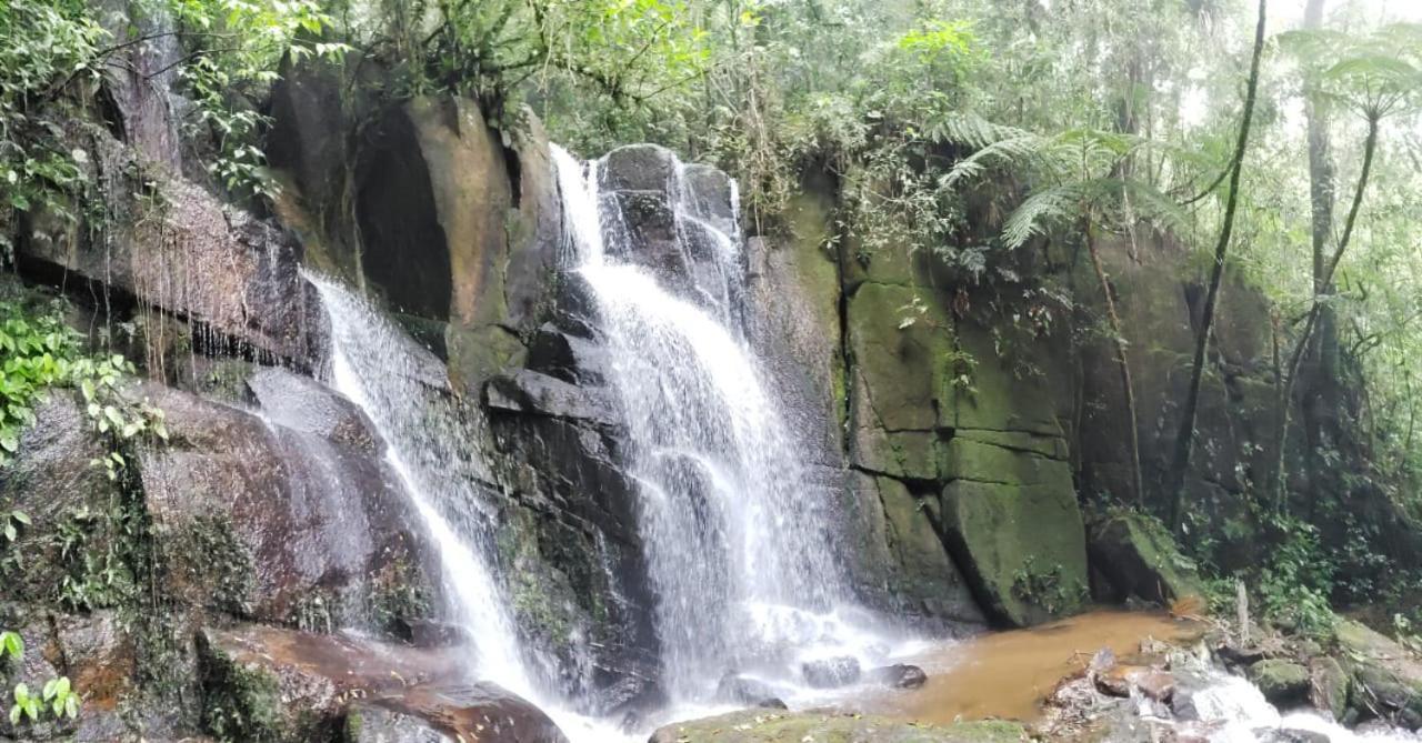 Pousada Recanto Dos Pinheiros Pilar do Sul Exterior foto